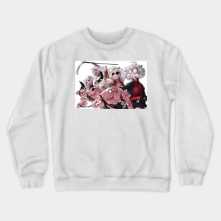 rhinestone eyes Crewneck Sweatshirt